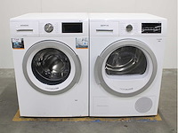 Siemens iq500 isensoric i-dos aquastop iqdrive extraklasse wasmachine & siemens iq500 isensoric selfcleaning condenser extraklasse wasdroger - afbeelding 1 van  8
