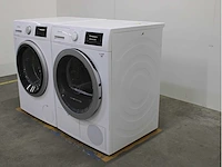 Siemens iq500 isensoric iqdrive aquastop wasmachine & siemens iq300 isensoric wasdroger - afbeelding 7 van  8