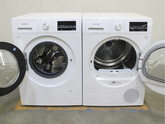 Siemens iq500 isensoric iqdrive aquastop wasmachine & siemens iq500 isensoric selfcleaning condenser wasdroger - afbeelding 2 van  8