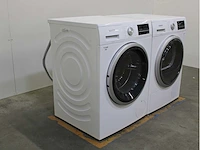 Siemens iq500 isensoric iqdrive aquastop wasmachine & siemens iq500 isensoric selfcleaning condenser wasdroger - afbeelding 4 van  8