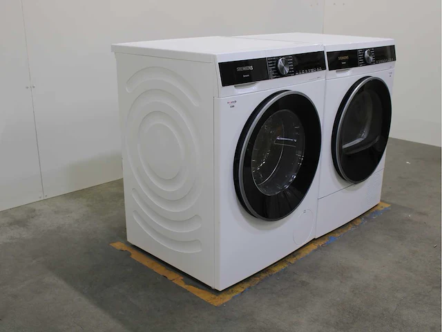 Siemens iq500 isensoric iqdrive aquastop wasmachine & siemens iq500 isensoric wasdroger - afbeelding 4 van  8