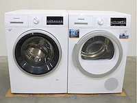 Siemens iq500 isensoric iqdrive aquastop wasmachines & siemens iq500 isensoric selfcleaning condenser wasdrogers - afbeelding 1 van  8