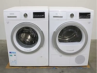 Siemens iq500 isensoric iqdrive extraklasse wasmachine & siemens iq300 isensoric extraklasse wasdroger - afbeelding 1 van  8