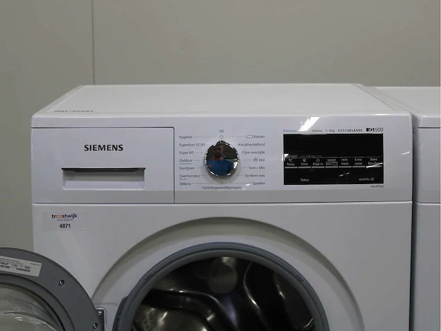 Siemens iq500 isensoric iqdrive extraklasse wasmachine & siemens iq300 isensoric extraklasse wasdroger - afbeelding 3 van  8