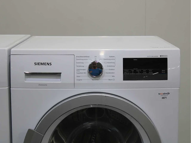 Siemens iq500 isensoric iqdrive extraklasse wasmachine & siemens iq300 isensoric extraklasse wasdroger - afbeelding 6 van  8