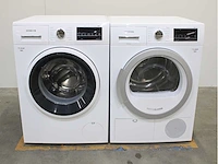 Siemens iq500 isensoric iqdrive extraklasse wasmachine & siemens iq300 isensoric extraklasse wasdroger - afbeelding 1 van  8