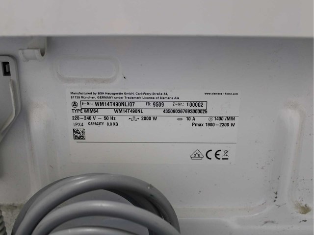 Siemens iq500 isensoric iqdrive extraklasse wasmachine & siemens iq500 isensoric bestcollection wasdroger - afbeelding 5 van  7