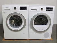 Siemens iq500 isensoric iqdrive extraklasse wasmachine & siemens iq500 isensoric extraklasse droger