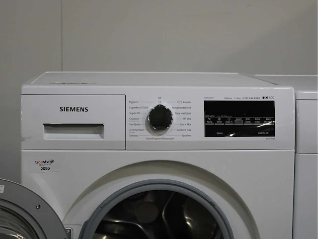 Siemens iq500 isensoric iqdrive extraklasse wasmachine & siemens iq500 isensoric extraklasse droger - afbeelding 3 van  8