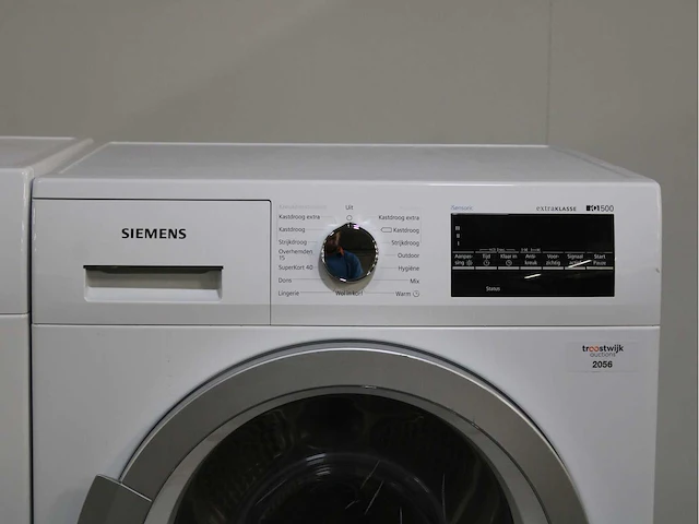 Siemens iq500 isensoric iqdrive extraklasse wasmachine & siemens iq500 isensoric extraklasse droger - afbeelding 6 van  8