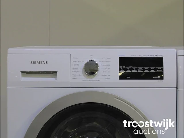 Siemens iq500 isensoric iqdrive extraklasse wasmachine & siemens iq500 isensoric extraklasse droger - afbeelding 3 van  8