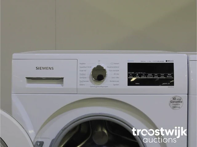 Siemens iq500 isensoric iqdrive extraklasse wasmachine & siemens iq500 isensoric extraklasse droger - afbeelding 3 van  8