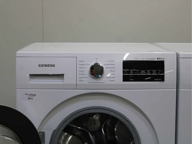 Siemens iq500 isensoric iqdrive extraklasse wasmachine & siemens iq500 isensoric extraklasse wasdroger - afbeelding 3 van  8