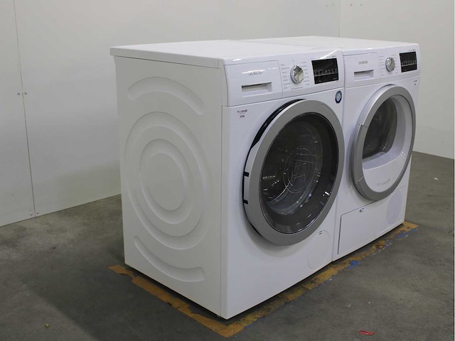 Siemens iq500 isensoric iqdrive extraklasse wasmachine & siemens iq500 isensoric extraklasse wasdroger - afbeelding 4 van  7