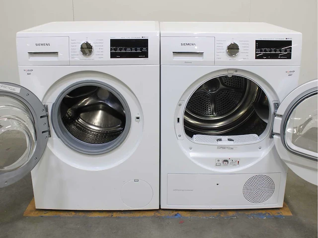 Siemens iq500 isensoric iqdrive extraklasse wasmachine & siemens iq500 isensoric selfcleaning condenser extraklasse wasdroger - afbeelding 2 van  8