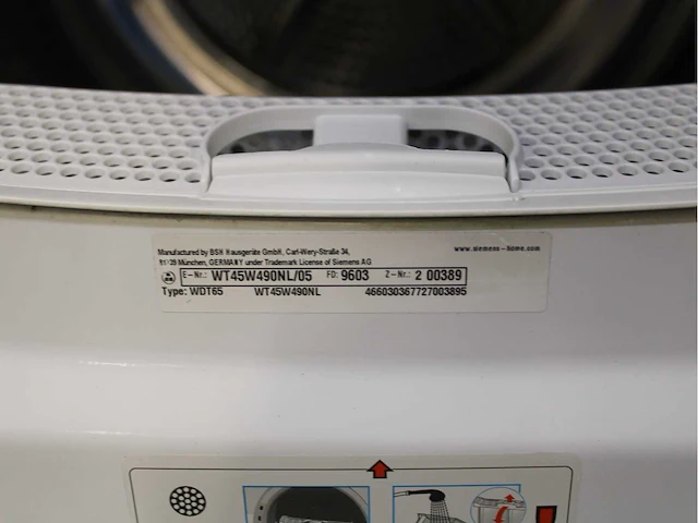 Siemens iq500 isensoric iqdrive extraklasse wasmachine & siemens iq500 isensoric selfcleaning condenser extraklasse wasdroger - afbeelding 8 van  8