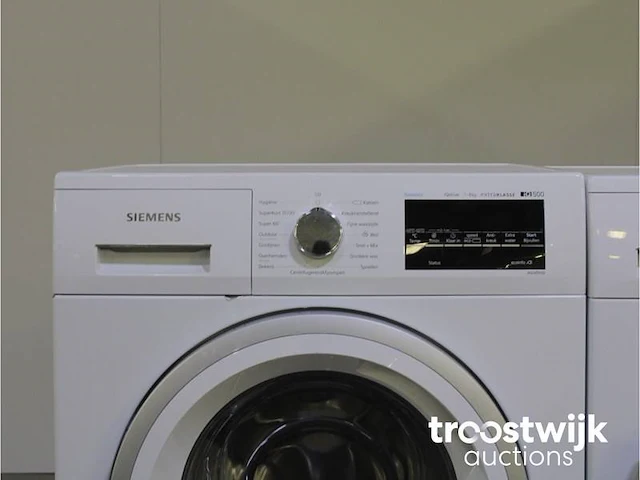 Siemens iq500 isensoric iqdrive extraklasse wasmachine & siemens iq500 isensoric selfcleaning condenser extraklasse droger - afbeelding 3 van  8