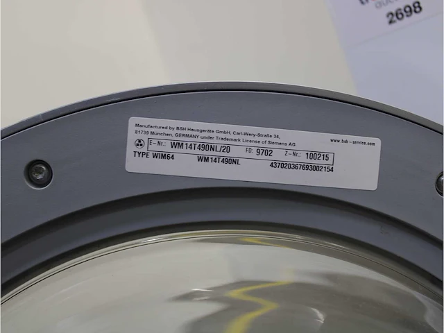 Siemens iq500 isensoric iqdrive extraklasse wasmachines & siemens iq500 isensoric extraklasse wasdrogers - afbeelding 5 van  8