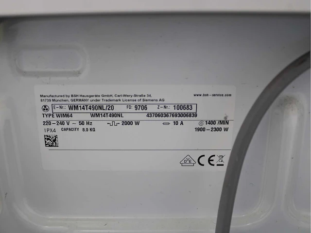 Siemens iq500 isensoric iqdrive extraklasse wasmachines & siemens iq500 isensoric extraklasse wasdrogers - afbeelding 5 van  8