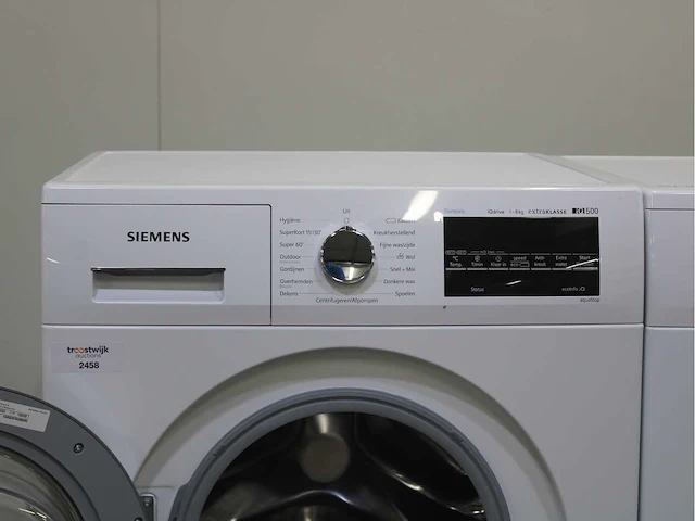 Siemens iq500 isensoric iqdrive extraklasse wasmachines & siemens iq500 isensoric selfcleaning condenser extraklasse wasdrogers - afbeelding 3 van  8