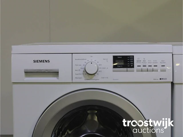 Siemens iq500 isensoric iqdrive wasmachine & siemens iq500 isensoric bestcollection droger - afbeelding 3 van  8