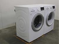 Siemens iq500 isensoric iqdrive wasmachine & siemens iq500 isensoric bestcollection selfcleaning condenser wasdroger - afbeelding 4 van  8