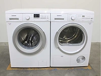 Siemens iq500 isensoric iqdrive wasmachine & siemens iq500 isensoric bestcollection wasdroger - afbeelding 1 van  8