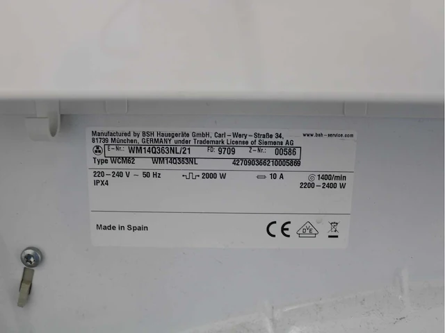 Siemens iq500 isensoric iqdrive wasmachine & siemens iq500 isensoric bestcollection wasdroger - afbeelding 5 van  8