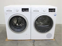 Siemens iq500 isensoric iqdrive wasmachine & siemens iq500 isensoric selfcleaning condenser wasdroger - afbeelding 1 van  8