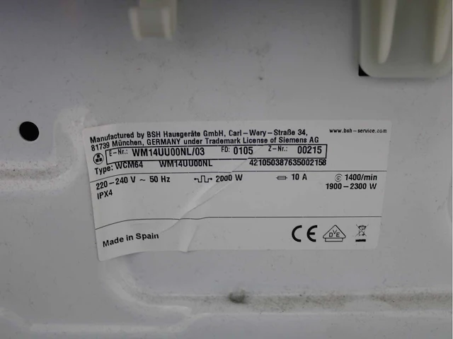 Siemens iq500 isensoric iqdrive wasmachine & siemens iq500 isensoric selfcleaning condenser wasdroger - afbeelding 5 van  8