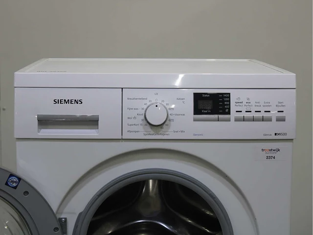 Siemens iq500 isensoric iqdrive wasmachine - afbeelding 3 van  6