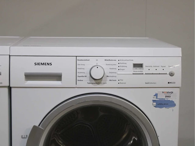 Siemens iq500 isensoric iqdrive wasmachines & siemens iq500 bestcollection wasdrogers - afbeelding 6 van  8