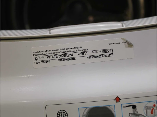 Siemens iq500 isensoric iqdrive wasmachines & siemens iq500 isensoric selfcleaning condenser wasdrogers - afbeelding 8 van  8