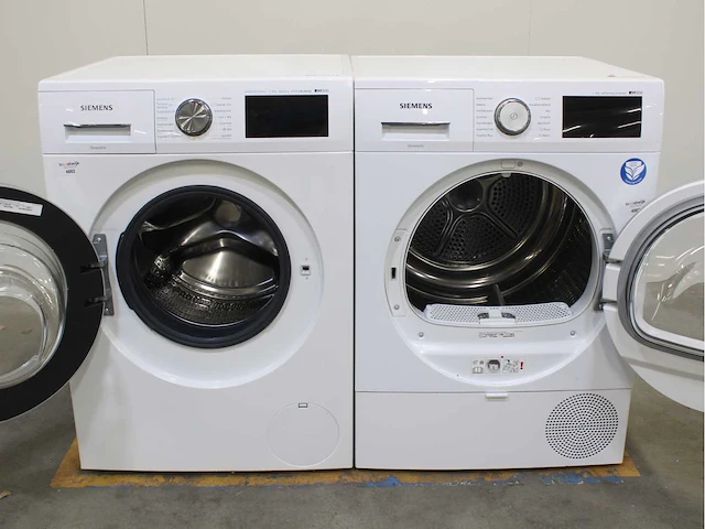 Siemens iq500 isensoric sensofresh system aquastop extraklasse wasmachine & siemens iq500 isensoric selfcleaning condenser wasdroger - afbeelding 2 van  8