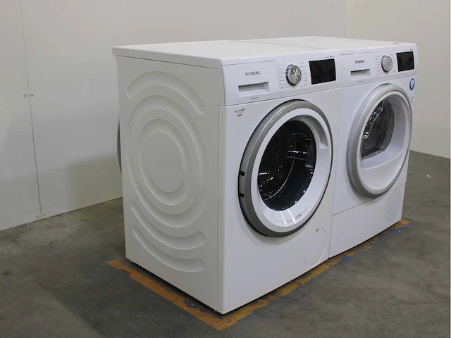 Siemens iq500 isensoric sensofresh system aquastop extraklasse wasmachine & siemens iq500 isensoric selfcleaning condenser wasdroger - afbeelding 4 van  8