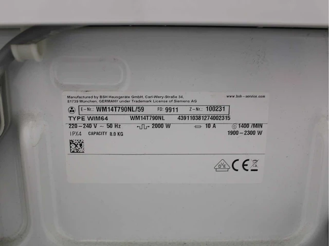 Siemens iq500 isensoric sensofresh system aquastop extraklasse wasmachine & siemens iq500 isensoric selfcleaning condenser wasdroger - afbeelding 5 van  8