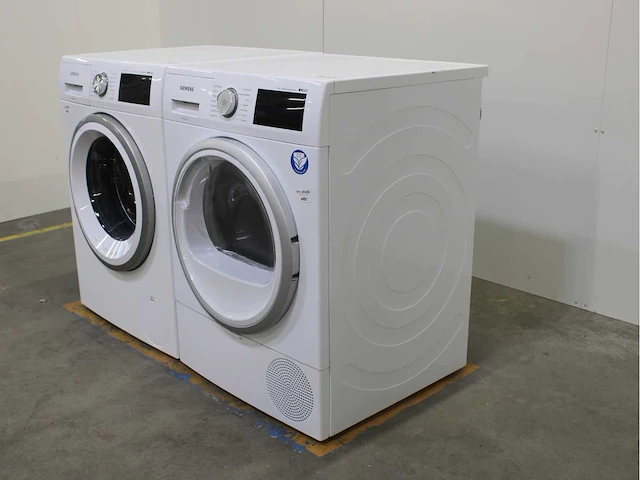 Siemens iq500 isensoric sensofresh system aquastop extraklasse wasmachine & siemens iq500 isensoric selfcleaning condenser wasdroger - afbeelding 7 van  8