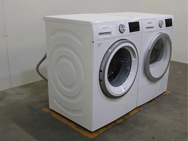 Siemens iq500 isensoric sensofresh system aquastop extraklasse wasmachine & siemens iq500 isensoric selfcleaning condenser wasdroger - afbeelding 4 van  8