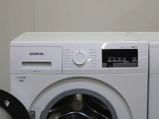 Siemens iq500 isensoric varioperfect iqdrive wasmachine & siemens iq500 isensoric bestcollection selfcleaning condenser wasdroger - afbeelding 3 van  8