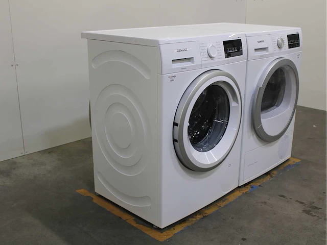 Siemens iq500 isensoric varioperfect iqdrive wasmachine & siemens iq500 isensoric bestcollection selfcleaning condenser wasdroger - afbeelding 4 van  8