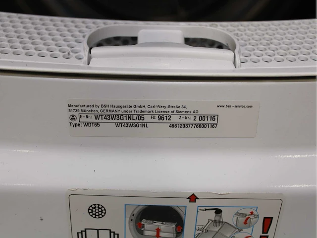 Siemens iq500 isensoric varioperfect iqdrive wasmachine & siemens iq500 isensoric bestcollection selfcleaning condenser wasdroger - afbeelding 8 van  8