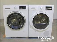Siemens iq500 isensoric wasmachine & siemens iq500 isensoric bestcollection droger - afbeelding 1 van  8