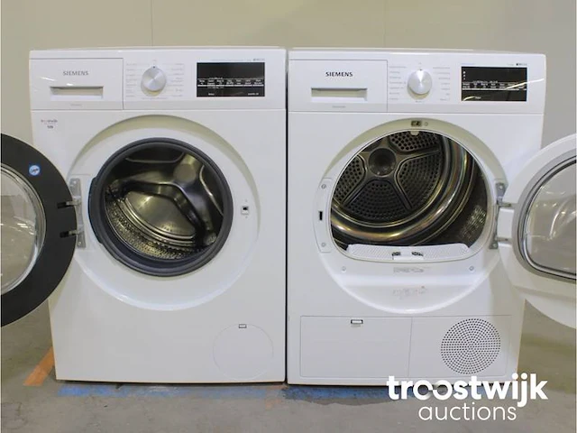 Siemens iq500 isensoric wasmachine & siemens iq500 isensoric bestcollection droger - afbeelding 2 van  8