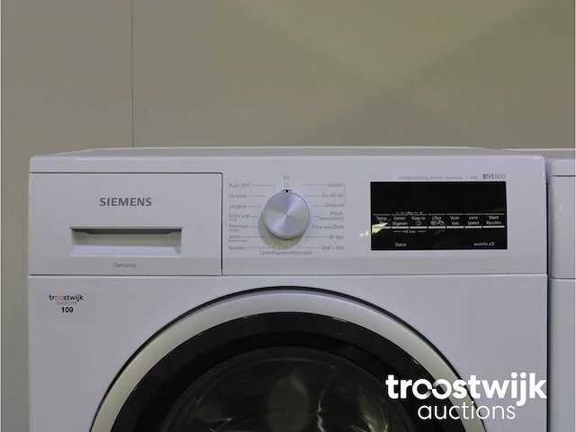 Siemens iq500 isensoric wasmachine & siemens iq500 isensoric bestcollection droger - afbeelding 3 van  8