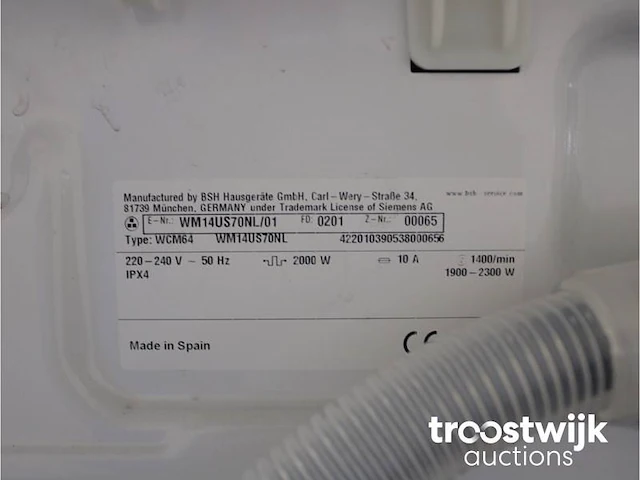 Siemens iq500 isensoric wasmachine & siemens iq500 isensoric bestcollection droger - afbeelding 5 van  8