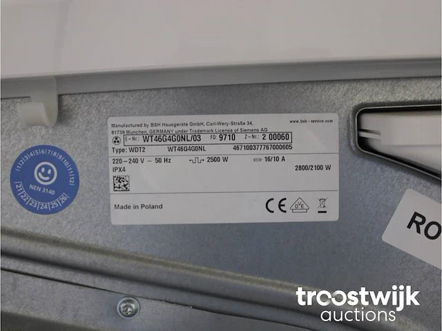 Siemens iq500 isensoric wasmachine & siemens iq500 isensoric bestcollection droger - afbeelding 8 van  8