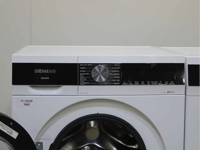 Siemens iq500 isensoric wasmachines & siemens iq500 isensoric selfcleaning condenser wasdrogers - afbeelding 3 van  7