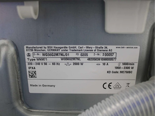 Siemens iq500 isensoric wasmachines & siemens iq500 isensoric selfcleaning condenser wasdrogers - afbeelding 4 van  7