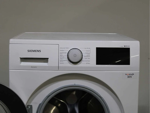 Siemens iq500 isensoric wasmachines - afbeelding 3 van  6