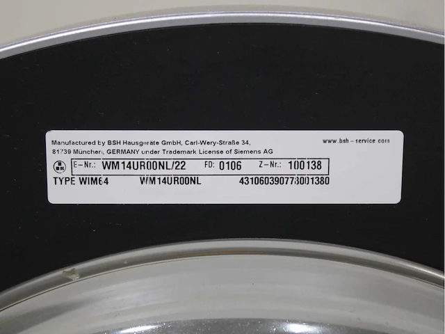 Siemens iq500 isensoric wasmachines - afbeelding 4 van  6